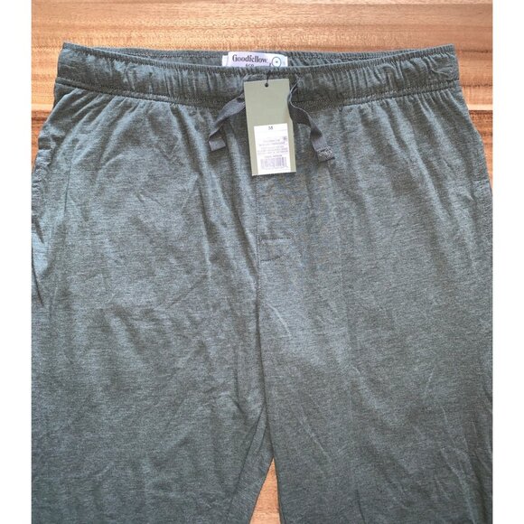 Goodfellow & Co Mens Green Jogger Pants With Two Side Pockets Stretch Medium - Picture 13 of 14